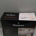 Beautyrest Heated Mattress Pad King - Electric Bed Warmer Cool to Touch, All Seasons Cover, 5 Heat Level, Auto Shut Off, Deep Pocket - Machine Wash Electric Mattress Pad, UL Certified, White, King