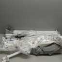 3-Piece King Size Bed Rail for Toddlers - Height Adjustable Baby Bed Rail Guard with Headboard Rod,Safety Bed Rails for King Size Bed with Child Lock(78.74x78.74x74.8 Inch) (Grey)