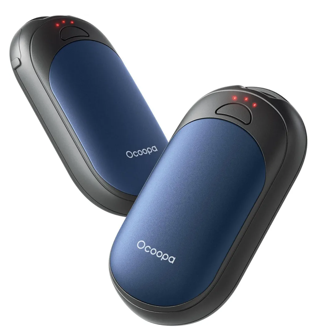 OCOOPA Magnetic Hand Warmers Rechargeable 2 Pack, AI Electric Handwarmers, Fast Heating, 3-Settings, UL Certified, Portable Heater, Gloves Fitting, Travel Essentials, Gifts Women Men, UT3 Lite