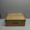 Shoe Rack Shoe Storage Box Bins Clear Collapsible Plastic Organizer, 5 Pack