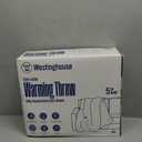 Westinghouse Heated Throw Blanket, Electric Blanket Throw with 6 Heating Levels and 2-10 Hours Time Settings, Flannel to Sherpa Super Cozy Heated Blanket Machine Washable, 50x60 inch, Navy