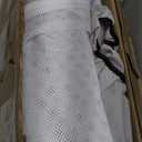 EHEYCIGA 42x42x26 Inches Puppy Playpen with Top Cover for Dogs & Cats Indoor or Outdoor - Dog Playpen with Door, Dog Fence for Small Animal with Heavy-Duty Oxford & Steel Frame, Sliver Grey