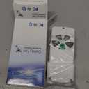 Ceiling Fan Remote Control Replacement, FAN-53T Remote for Harbor Breeze Hampton Bay Allen+Roth Kichler Litex, 3 Speed, Light Dimmer, 303.9MHz, Easy to Set with Mount Holder (Remote Only)