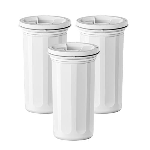 Compatible with New Culligan Pitcher Replacement Filter ZEROF01, Multi-Stage Filtration Water Filter, Reduces Lead, PFAS, Mercury, Chromium & Contaminants by Sensiblopt, 3 Pack