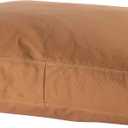 Carhartt Durable Canvas Pet Bed, Water Resistant Firm Duck Dog Bed, Carhartt Brown, Medium