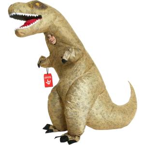 Morph Inflatable Dinosaur Costume for Kids, T Rex Blow Up Costume, Blow Up Costumes for Kids