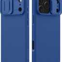Nillkin Camshield Case for iPhone 17 Pro Max Case, [Built-in Dual Camera Cover][Slim Profile] [Military Grade Drop Protection] Shockproof Bumper Phone Case 6.9 inch 2025 Blue