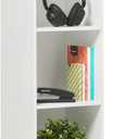 Amazon Basics 3-Cube Bookcase Compatible with Fabric Storage Cube Organizers, White, 12.1 Lx 11.8 Dx 35.4 H IN