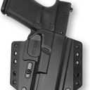 Bravo Concealment Holster for Glock 19 23 32 - OWB - Custom Fit Glock 19 OWB Holster with Adjustable Retention - Built-in Sweat Guard for a Secure and Comfortable Carry - Right Hand