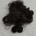 REECHO 12" Ponytail Extension, Classic Loose Curly Wavy Claw Clip Pony tails Hair Extensions Hairpieces for Women - Black Brown