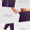 Soothfeel Women's Fleece Lined Joggers Pants High Waisted Water Resistant Thermal Sweatpants Winter Hiking Pants with Pockets (Purple, XS)