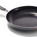 OXO 10 Non-Stick Every Day Frying Pan, BPA-Free Comfort Grip Silicone Handle, Dishwasher & Oven Safe, PFAS-Free Ceramic Skillet, Black