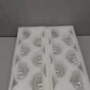 YARYOUNG Set of 24 Crystal Champagne Glasses - 7 oz Elegant Coupe Glasses for Martini, Margarita, Cocktails & Champagne Tower, Dishwasher Safe, Gift Box Wedding & Party Glassware