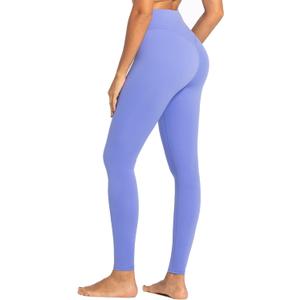 Sunzel Sunzfly Workout Leggings for Women, Tummy Control Compression Workout Gym Yoga Pants, High Waist & No Front Seam Lycra (Blue, M)