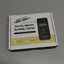 Breathalyzers, Professional-Grade Portable Breathalyzers for Alcohol High-Accuracy Alcohol Breathalyzer Tester for Personal and Home Party Use with 8 Reusable Mouthpieces