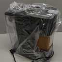 Single Serve Coffee Maker with Built-in Detachable Milk Frother, Iced and Hot Coffee Machine for K Cup & Grounds, 40oz Removable Water Reservoir, 6 Cup Sizes, Fits 7.3" Travel Mug, Black