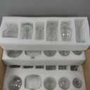 Bud Vases Set of 24, Glass Bud Vase in Bulk, Clear Bud Vases for Centerpieces, Small Vases Flowers Vintage Vases for Rustic Wedding Home Decor Floral Arrangements Mini Glass Bud Vase