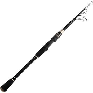 KastKing Blackhawk II Telescopic Fishing Rods, Graphite Rod Blanks, Durable Glass Tip, Floating Guides, 1pc Performance, EVA Handle