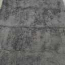 Ultra Soft Shag Area Rug, 5'x7'Indoor Modern Plush Non-Skid Nursery Faux Fur Rugs for Living Room, Anti-Skid Durable Rectangular Fuzzy Fluffy Carpet for Kids Room Home Decor (5x7 Feet, Pure Grey)