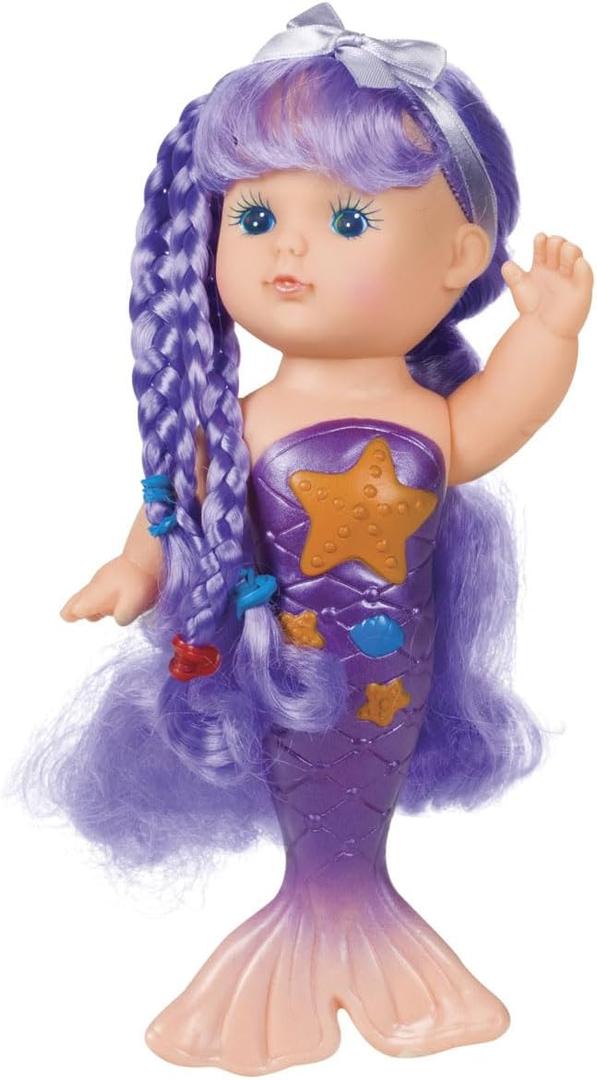 Toysmith Bathtime Mermaid Doll 9 Inch