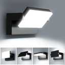 60W LED Outdoor Wall Lights 360Â° Rotatable Flood Lights Outdoor Modern Commercial Security 5000K IP65 Waterporof Wall Mounted Light for Garage Barn Porch
