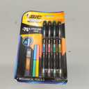 BIC Break Resistant Mechanical Pencils with Erasers, No. 2 Medium Point (0.7mm), 4-Count Pack Pencils for School or Office Supplies, Lead and Eraser Refills