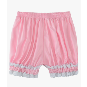 Sheface Women's Cotton Lace Hem Lolita Bloomers Pumpkin Pants Shorts Size Medium