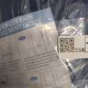 H.VERSAILTEX Thermal Insulated Blackout Tie Up Curtain Room Darkening Window Shade Rod Pocket Panel for Small Window (Navy, W42 x L63, 2 Panels)