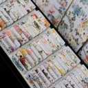 UPAFEXXI-Laminated Bible Tabs (Gold Foil Embossed Lettering), Bible Tabs for Women and Men, Reposition Large Print Stickers, Easy to Read and Apply, 80 Chapters Labels for Easy Navigation(Purple)