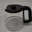 Mr. Coffee 12-Cup Replacement Carafe  Compatible with Mr. Coffee 12 Cup Machines, Glass Pot with Black Handle