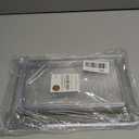 Plasticpro Plastic Serving Trays - Serving Platters Rectangle 10 X 14 Disposable Party Dish Crystal Clear Pack of 4
