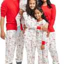 Holiday Pajamas 100% Organic Cotton for Men, Women, Kids, Toddlers, Baby Boys, Girls, Unisex, Pets, S