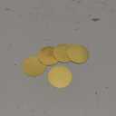 4PCS Brass Round Plate,0.06" Thickness x 2" Diameter,14 Gauge Round Brass Metal Sheet for Crafts,DIY, Jewelry, Electrical, Repair, Industrial