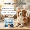 2 x Calming Chews for Dogs – Helps with Anxiety, Stress & Barking – Promotes Relaxation, Calm Behavior & Focus (60)