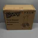 Stepper Machine with Resistance Bands, Mini Stepper with 300LBS Weight Capacity, Twist Stepper for Full Body Workout, Adjustable Step Height, Smooth and Quiet, Step Machine for Men Women