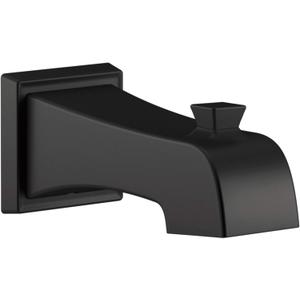 DELTA FAUCET RP77092BL Ashlyn Non Diverter Tub Spout, Matte Black