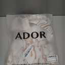 ADOR Women's Summer Button Down Shirt Dresses Sleeveless V Neck Belted Casual Maxi Dress with Pockets Medium