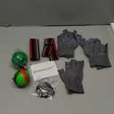 Reflex Balls Boxing Headband Set for MMA Boxing Kickboxing Training Reaction Ball Kit Includes 4 Different Levels Balls+4 Elastic Headbands+4 Spare Lines+4 Gloves for All People