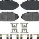 Wagner QS ZX748 Disc Brake Pad Set, Chamfered Edges for Smooth, Quiet Stops, Fits 19982002 Ford Crown Victoria, 19962002 Mercury Grand Marquis