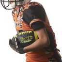 Franklin Sports Youth + Adult Footballs - Extra Grip 1000 Official Size, Junior + Pee Wee Kids - 1 + 12 Packs (Black/Optic)