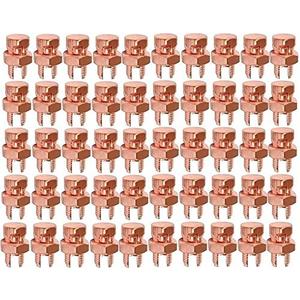 50 Pcs High Strength Split Bolt Connectors 4 Gauge 8 Gauge Solid UL Listed