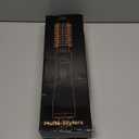 ANWA Rotating Hair Dryer Brush, 4-in-1 Hot Air Styler and Rotating Brush, Rotating Blow Dryer Brush with 2 Detachable Brushes(1.5"& 2"), Black