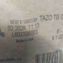 TAZO Organic Earl Grey for Health and Wellness, High Caffeine and Bold Flavor, 16 Count (Pack of 6)