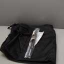 ULTCOVER Patio Parasol 600D Waterproof Outdoor Market Extra Large Umbrella Cover - Fits Double-Sided Umbrella 13-15 Feet, Black