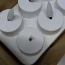 GenSwin 12 Rechargeable Tea Lights Candles with Charging Base and Remote Timer, Flameless LED Tealight Candles Battery Operated Halloween Fall Wedding Table Centerpieces (1.57” x 1.85”)