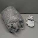 2025 Flannel Heatting Blanket, 50"x60" Soft Electric Blanket with 8 Heating Levels & 10H Timing Auto Shutdown, Quick Heating in 3 Minutes, Overheating Protection, Machine Washable, Gray