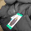 Andrew Marc Ladies' Long Stretch Parka (Black, X-Large)