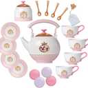 Disney Princess Style Collection Tea Set for 4! Includes 21 Pieces [Amazon Exclusive]
