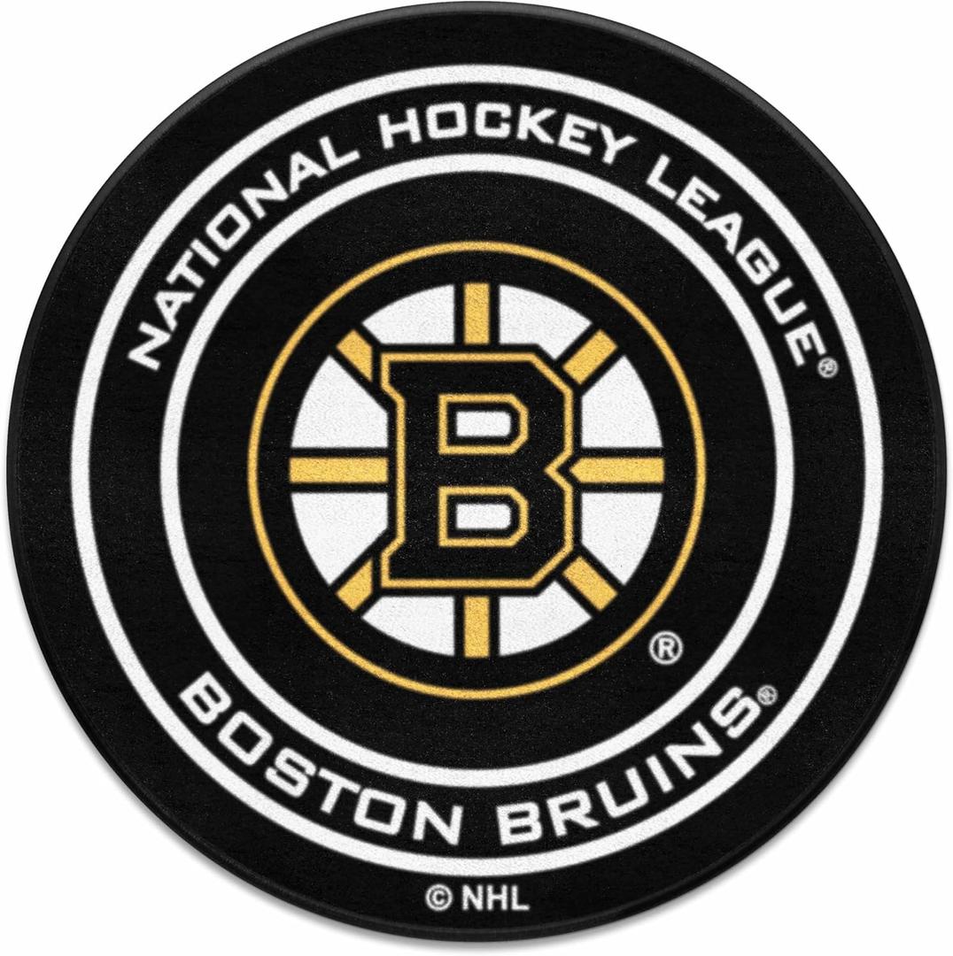 FANMATS NHL Unisex-Adult,Unisex-Children,Men Puck Mat