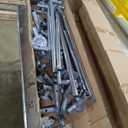 Chicken Run - Metal Chicken Coop with Waterproof & Anti-UV Cover, Outdoor Run 13.1 x 9.8 x 6.4 Ft